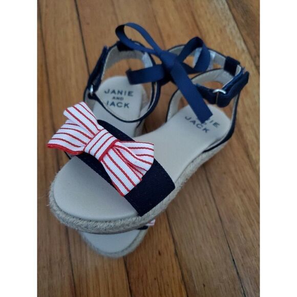 Janie And Jack 4th Of July Espadrilles - Picture 2 of 4